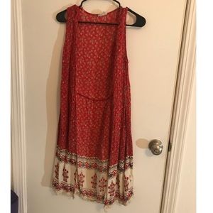 LA Hearts longline duster